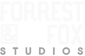 logo forrest and fox newborn photography